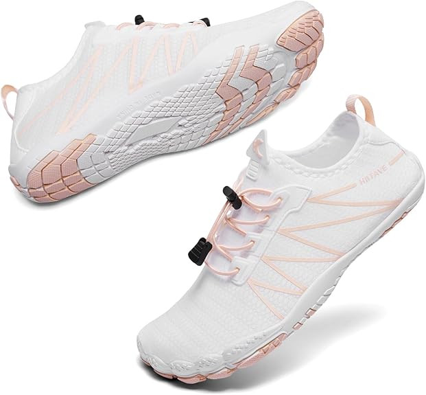 hiitave Womens Water Shoes Quick Dry Barefoot for Swim Diving Surf Aqua Sports Pool Beach Walking... | Amazon (US)