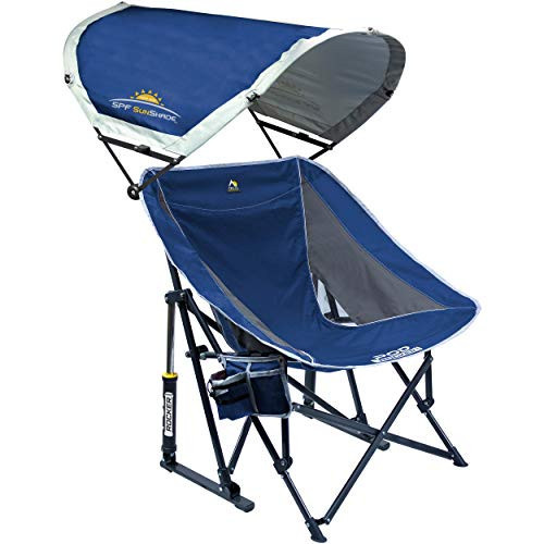 GCI Outdoor Pod Rocker Outdoor Rocking Chair with SunShade Canopy | Amazon (US)