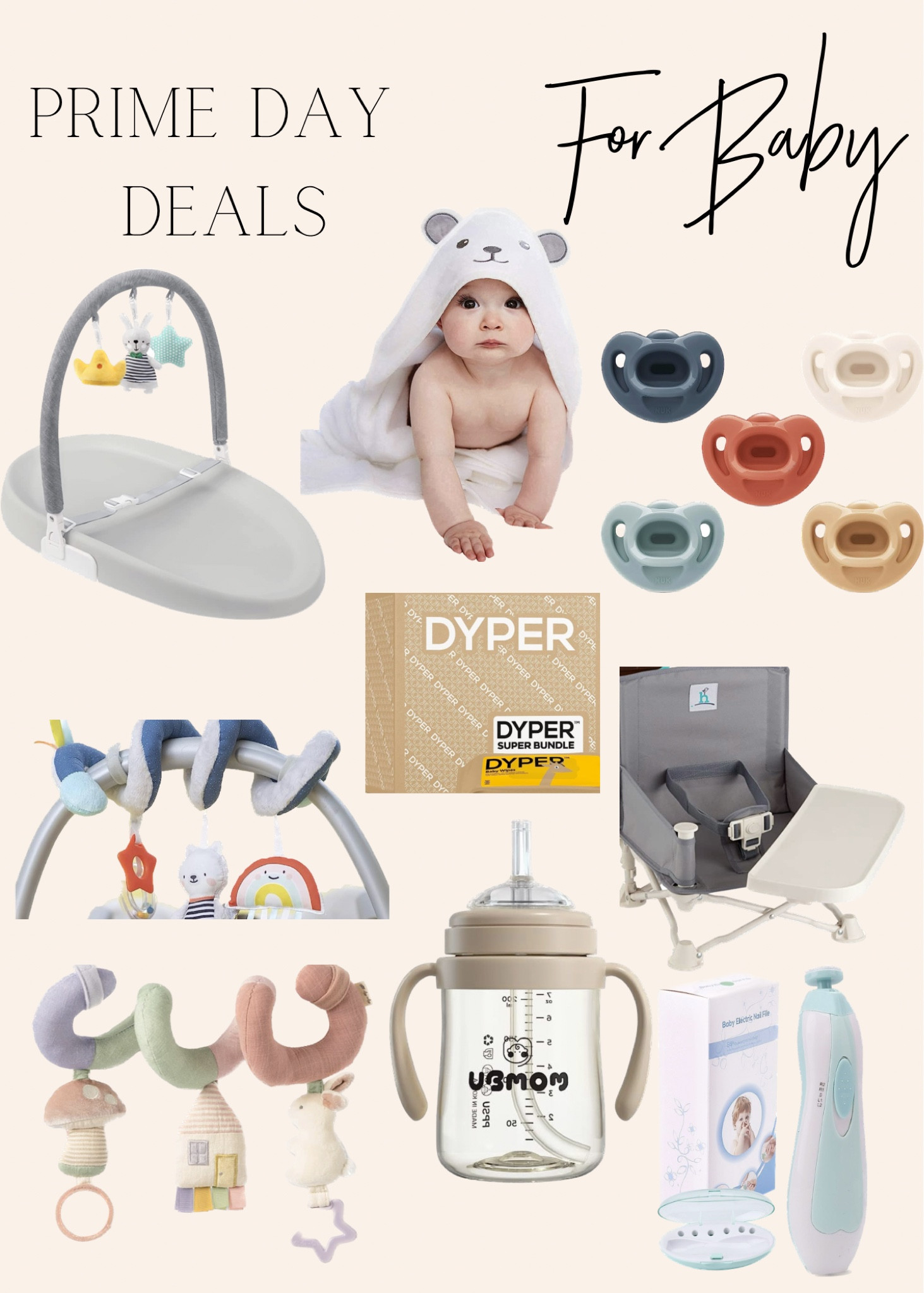 Amazon Prime Day finds for baby
Prime day, baby finds, baby deals, baby essentials, essentials for baby, baby favorites 

#LTKunder50 #LTKxPrimeDay #LTKsalealert