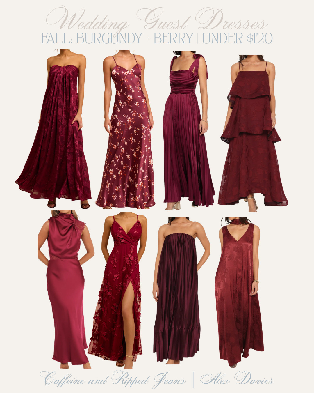 // fall wedding guest dresses under $120 // fall wedding guest dress // burgundy wedding guest dress // berry wedding guest dress // fall wedding guest dresses under $100 // long fall wedding guest dresses //  

 #LTKootd #LTKSeasonal #LTKWedding