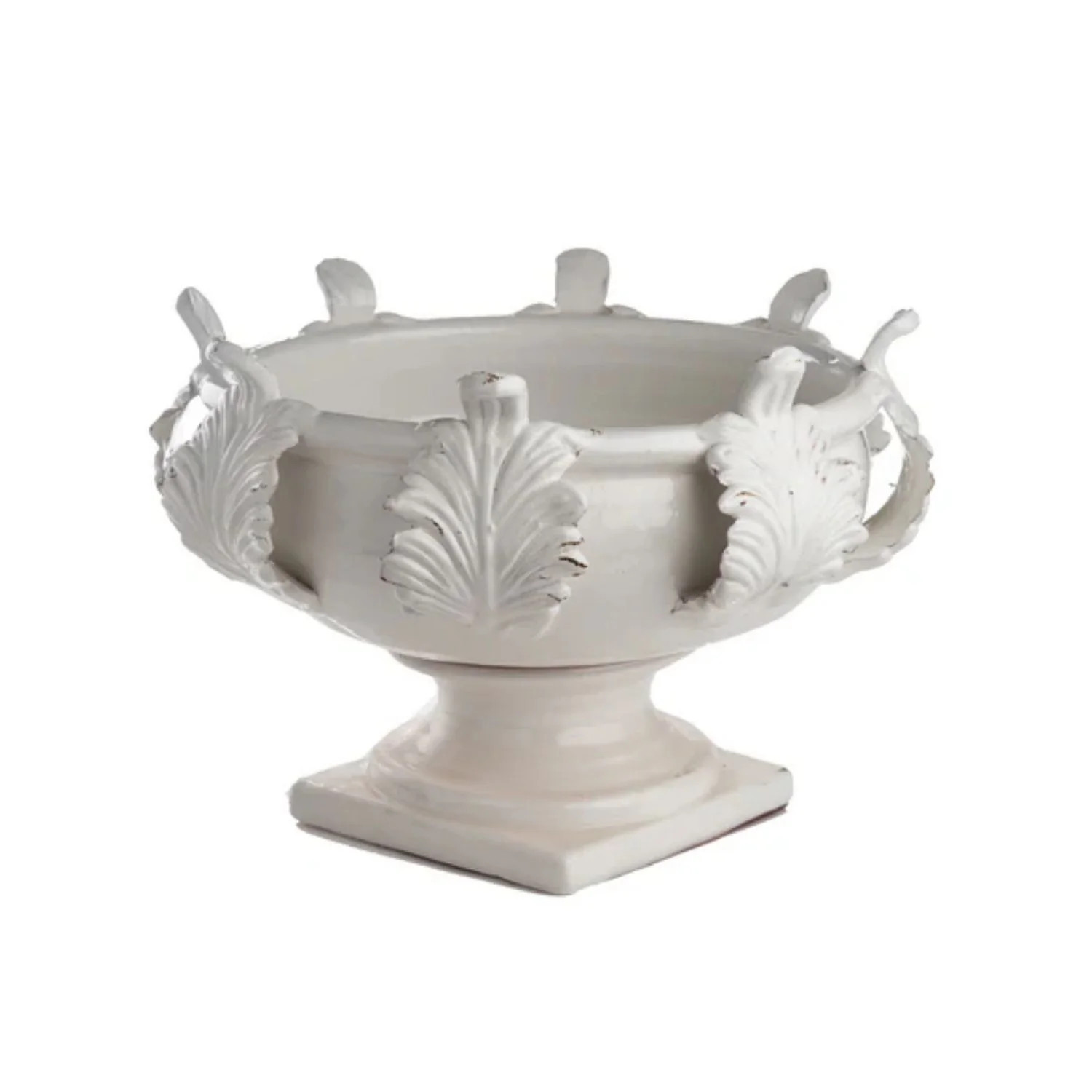 Vinci Centerpiece, Acanthus Leaf Decor, Large | Gorgeous Living