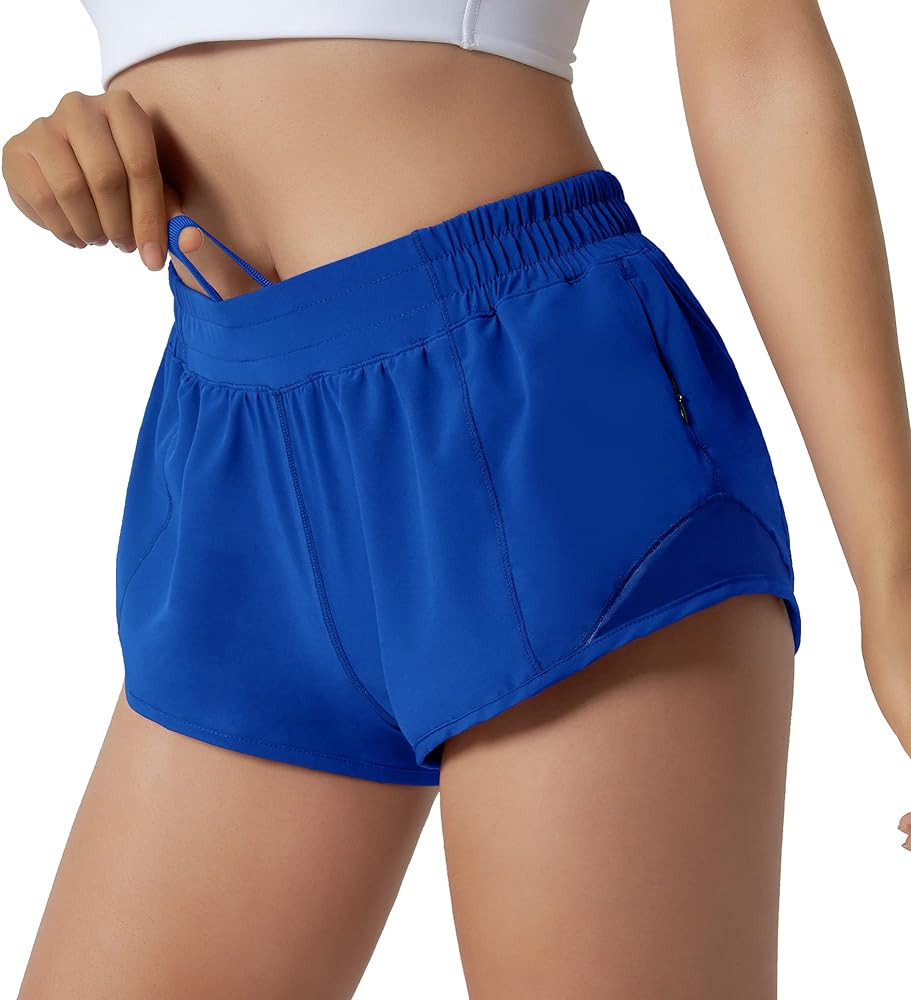 Aurefin Running Shorts for Women,Quick Dry Athletic Sports Shorts Lightweight Active Workout Gym ... | Amazon (US)