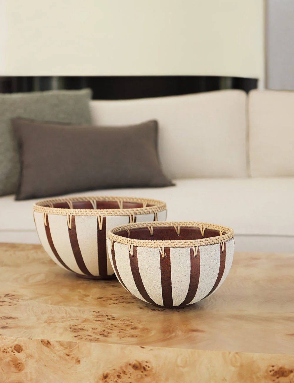 Risako Decorative Bowls (Set of 2) | Lulu and Georgia 