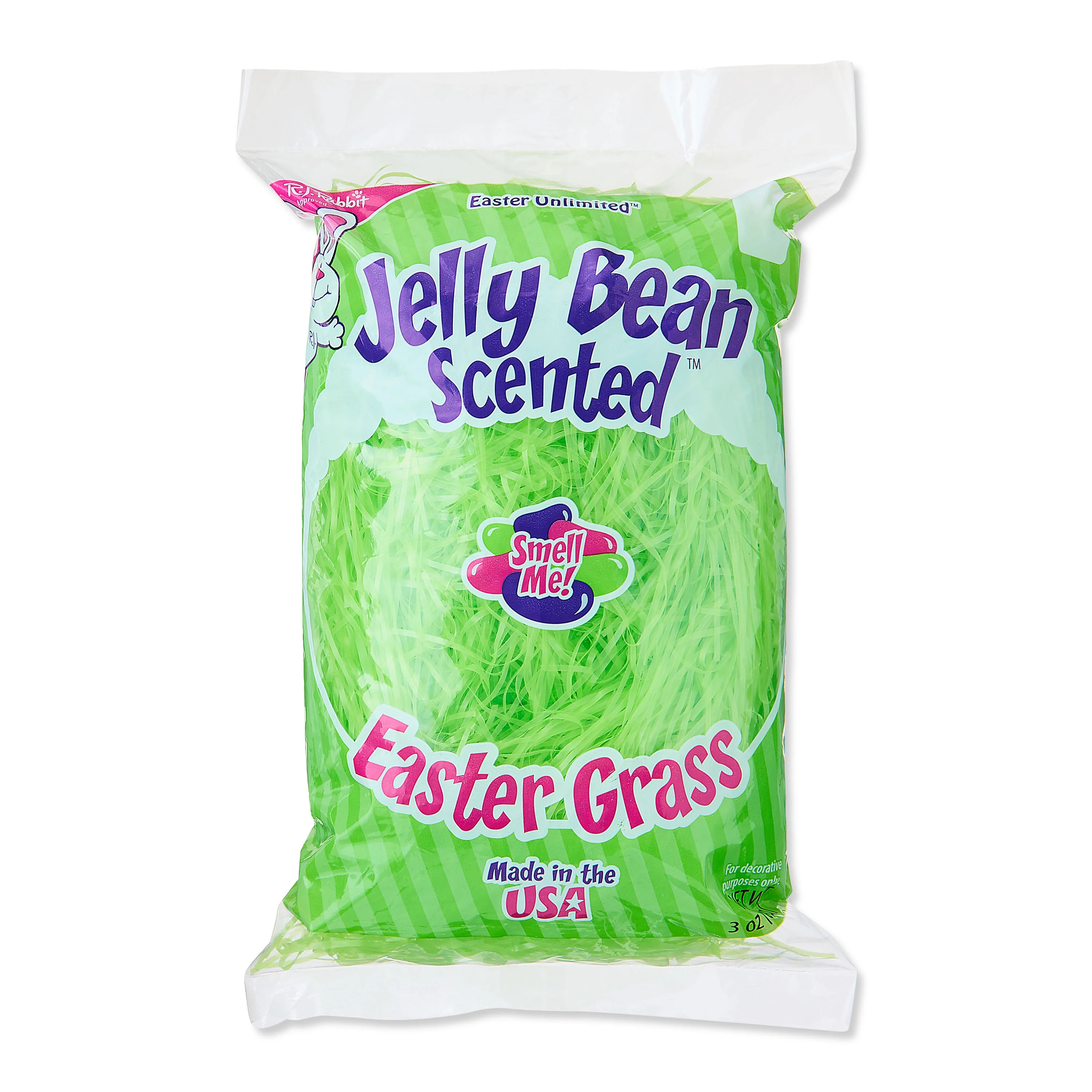 Easter Unlimited Jelly Bean Scented Plastic Easter Grass, Green, 3 oz. | Walmart (US)
