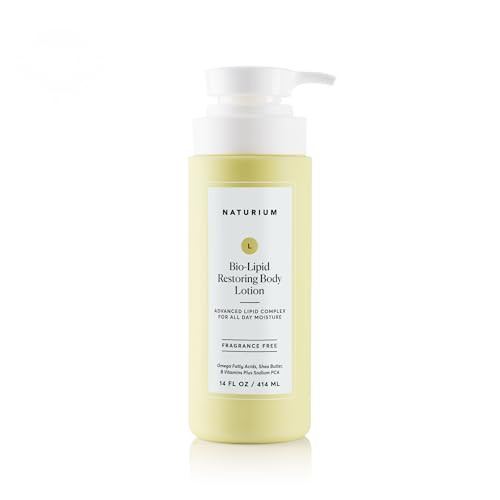 Naturium Bio-Lipid Restoring Moisturizing Body Lotion with Shea Butter, Fragrance Free, 14 oz | Amazon (US)