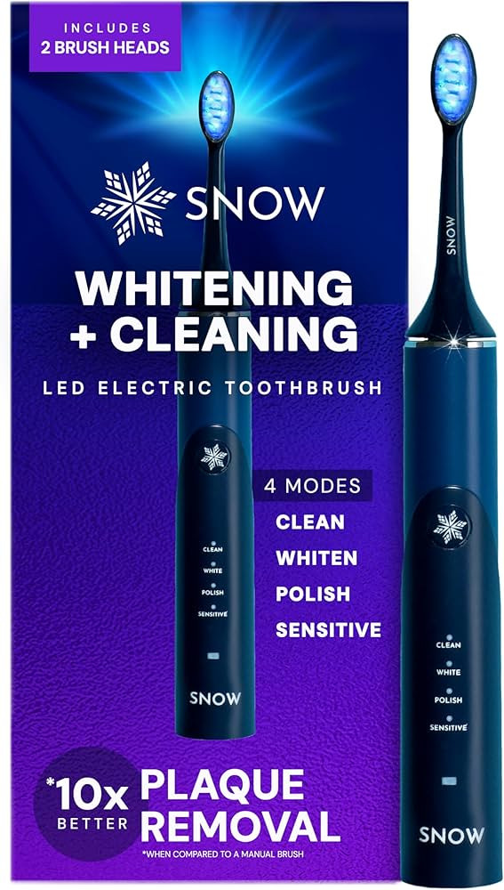SNOW LED Whitening Electric Toothbrush | Dentist-Designed Electric Toothbrush for Adults | Sonic ... | Amazon (US)