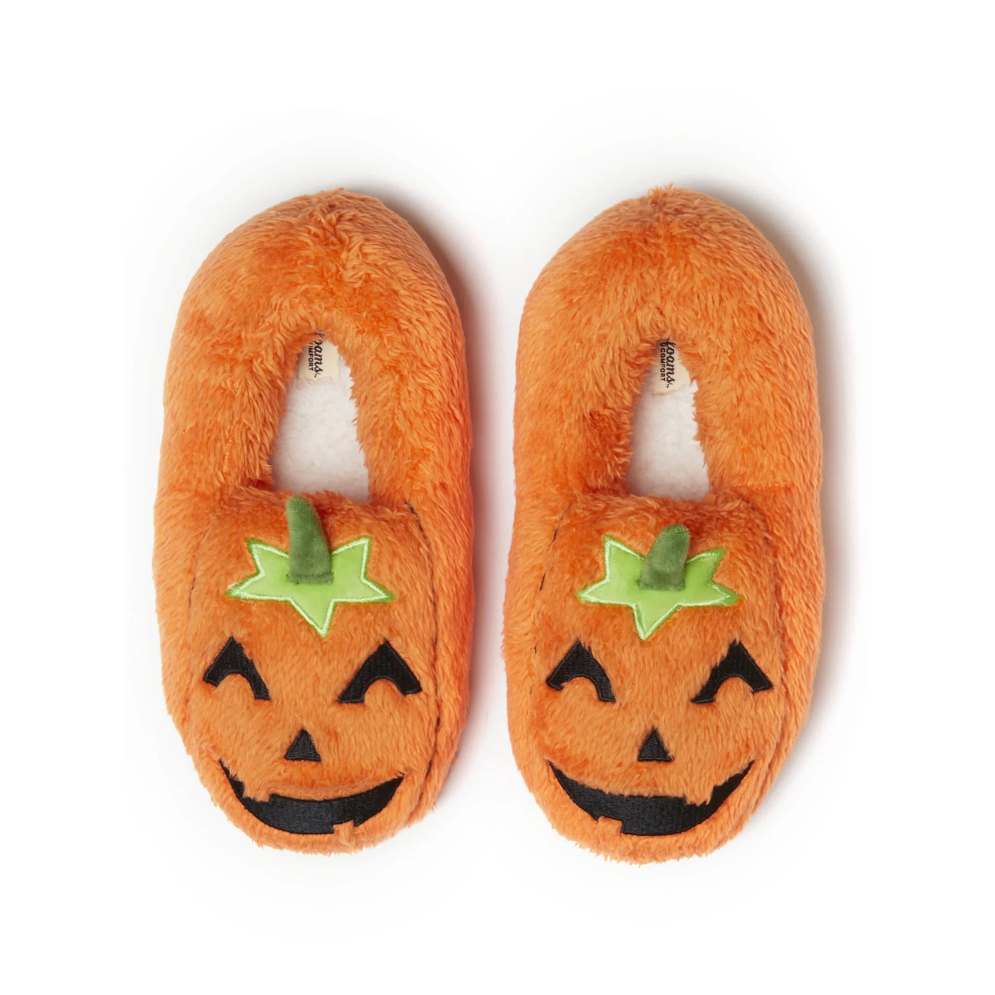Dearfoams Cozy Comfort Unisex Halloween Slippers | Walmart (US)