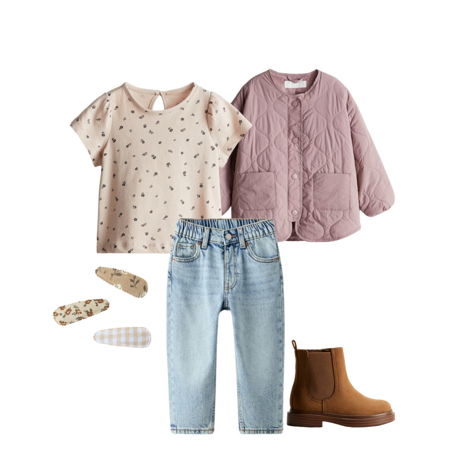 Little girl & toddler girl fall outfit inspo! 
Exact jeans are Zara & hair clips are colored organics 🤎🍂🫶🏼

#LTKBaby #LTKKids #LTKSeasonal