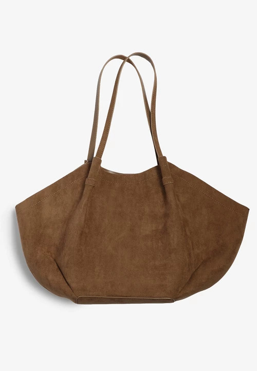 Faux Suede Satchel | Maurices
