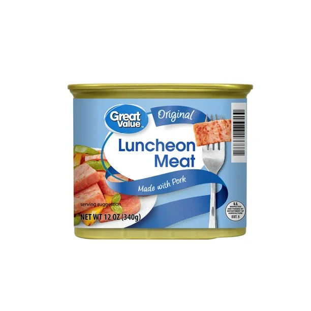 Great Value Original Luncheon Meat, 12 oz | Walmart (US)