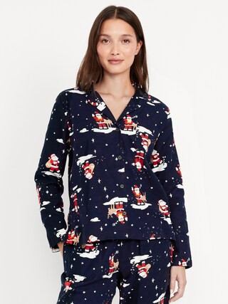 Flannel Pajama Top | Old Navy (US)