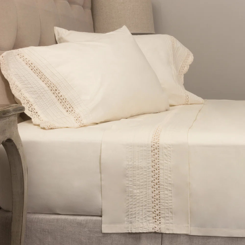 Classa 100% Cotton Sheet Set - King | Wayfair North America