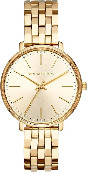 Michael Kors Pyper Three-Hand Stainless Steel Watch | Amazon (US)