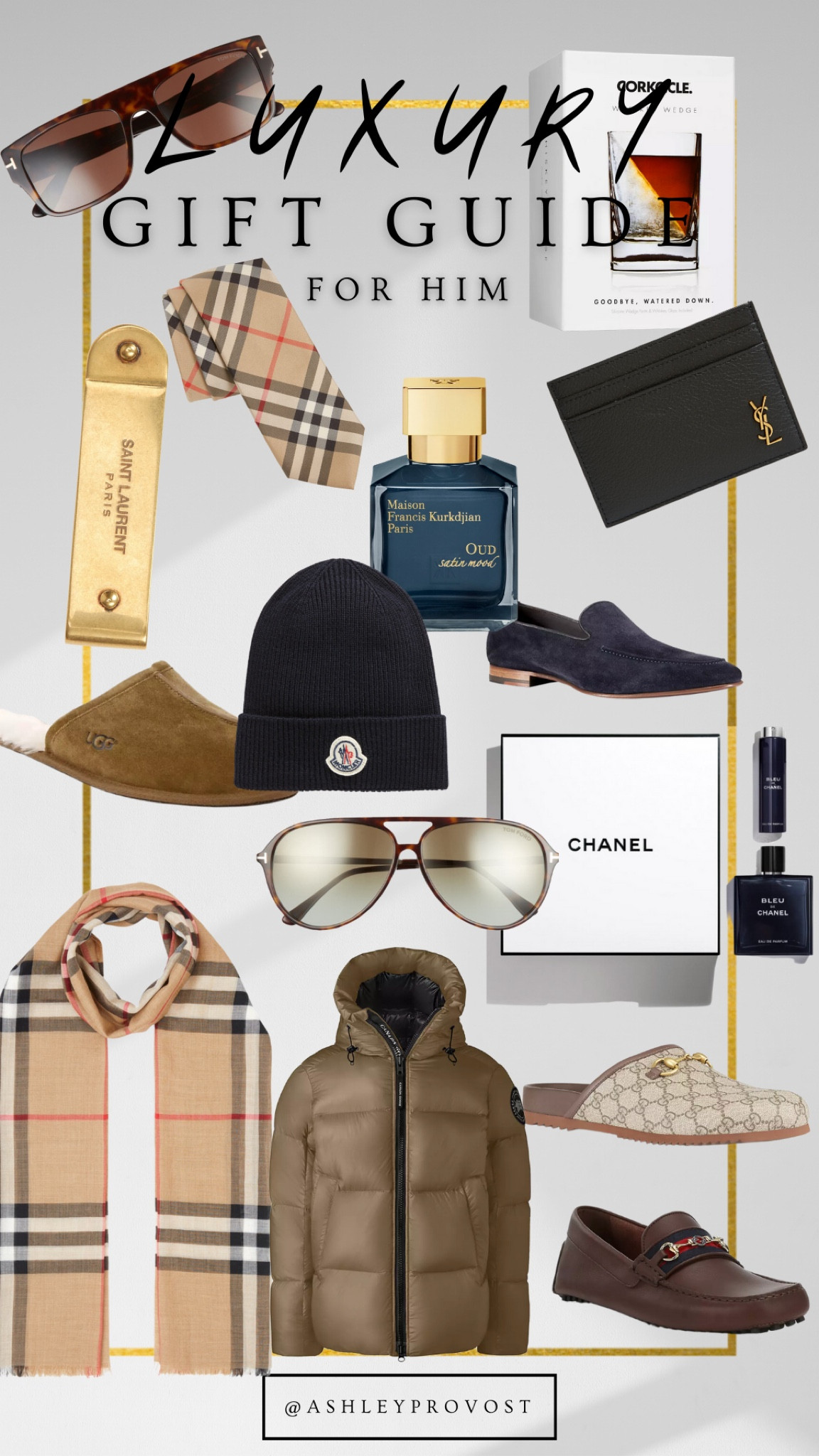 Luxury gift guide for him 



Christmas list/ holiday shopping/ holiday gifts/ designer for him 

#LTKGiftGuide #LTKHoliday #LTKmens