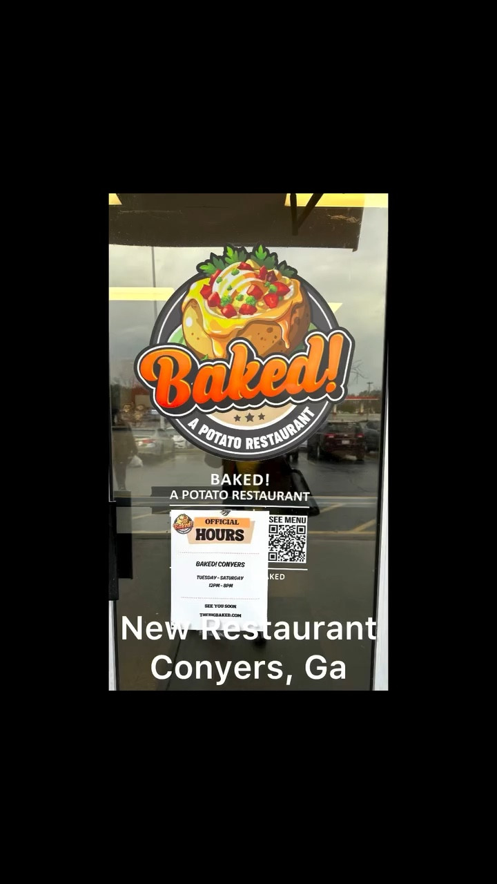 Hubby & I tried out the new  Baked A Potato Restaurant and it did not disappoint us. If you love baked potatoes, you will love this place. The plate comes out steaming hot with all of your favorite toppings. The desserts are even delicious. When you go, pack your patience because there is a wait. They have 2 locations, one in Conyers and one in McDonough, GA. Go check it out, they are open from 12 to 8PM (Tuesday - Saturday in Conyers, GA). Visit there website at https://share.google/Dh9qHArMB23FcG8WZ

Music: Good Day (Instrumental)
Artist: Forrest Frank

#LTKootd #LTKdayinmylife
