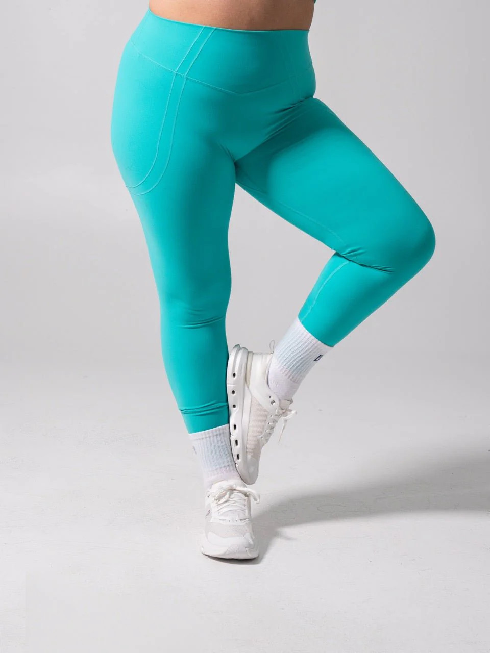Nirvana Nubre Legging - Teal Me Later | Buffbunny Collection