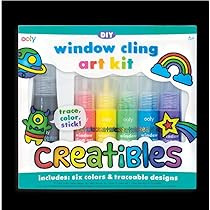 Craf creatibles diy window cling art kit | Amazon (US)
