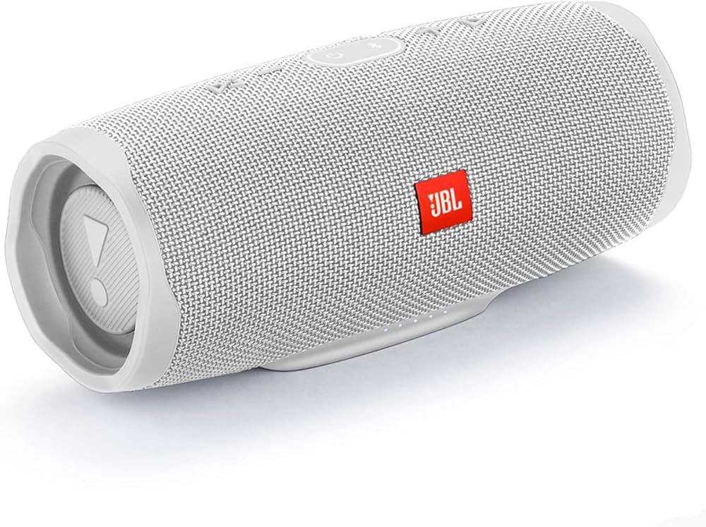 JBL Charge 4 - Waterproof Portable Bluetooth Speaker - White | Amazon (US)