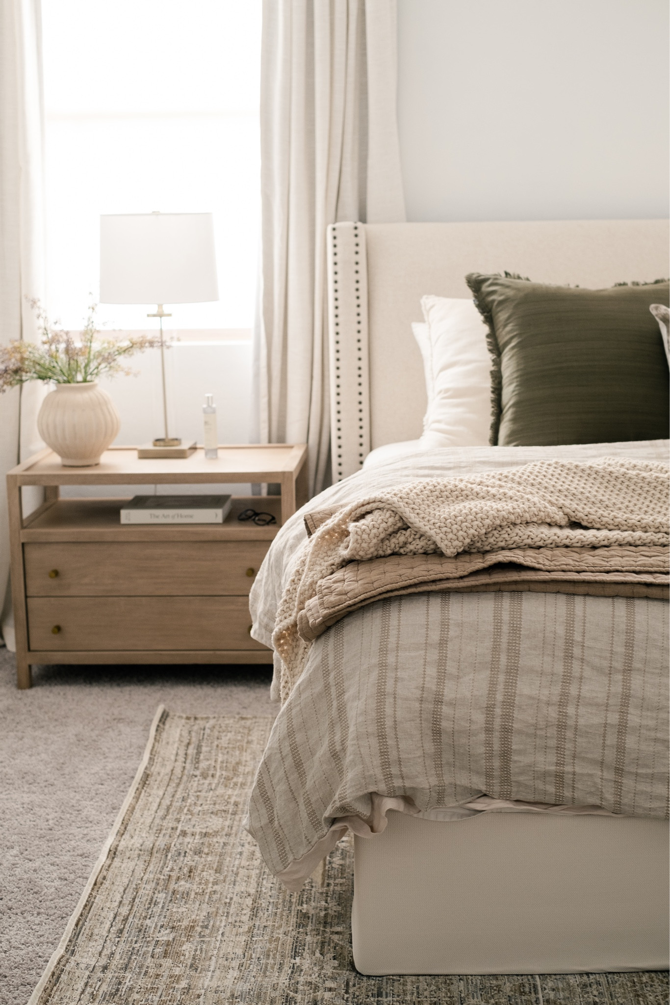 A neutral oasis! 🌿 I’m loving how the primary bedroom is turning out so far!

#beddinginspo #bedroominspo #neutralbedroom #organicmodernhome #organicmodernstyle #homedecor #ltkbedrooms #bedroomstyle #neutraldecor #neutralhome

#LTKSeasonal #LTKstyletip #LTKhome