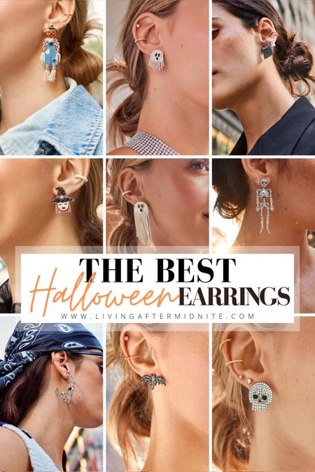 The Best Halloween Earrings / BaubleBar / ghost earrings / pumpkin earrings / spooky earrings / Halloween costume 

#LTKunder50 #LTKSeasonal #LTKfamily