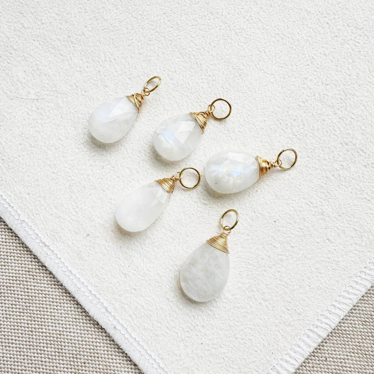 Large Moonstone Bijou Charm | Sarah Cornwell Jewelry