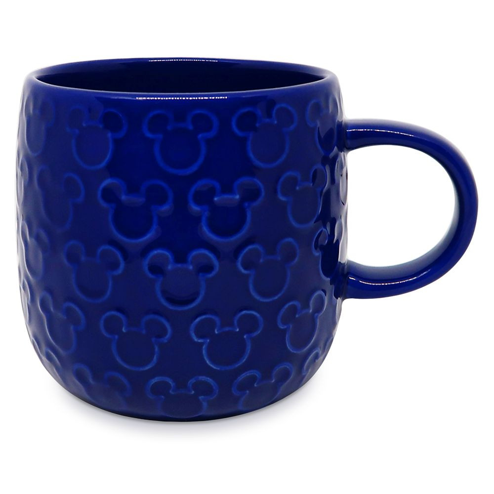 Mickey Mouse Raised Icon Mug – Cobalt | Disney Store