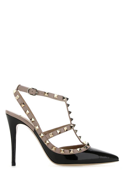Valentino Garavani Rockstud Ankle Strap Pumps | Cettire Global