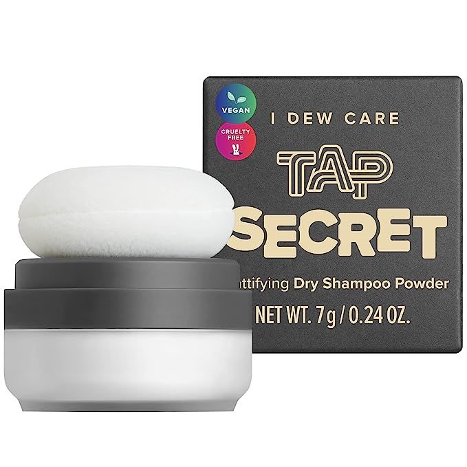 I Dew Care Dry Shampoo - Tap Secret | Non-aerosol, Mattifying Root Boosting Powder, Fuller Lookin... | Amazon (US)