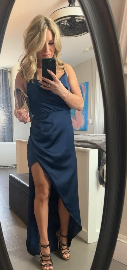 Formal dress - navy blue dress - revolve - long dress - wedding guest dress

#LTKstyletip #LTKFind #LTKwedding