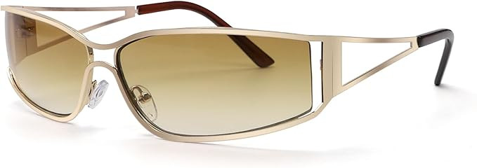 BOTEN Y2k Sunglasses for Women,Fashion Metal Y2k Glasses,Trendy 2000S Sunglasses Aesthetics Y2k S... | Amazon (US)