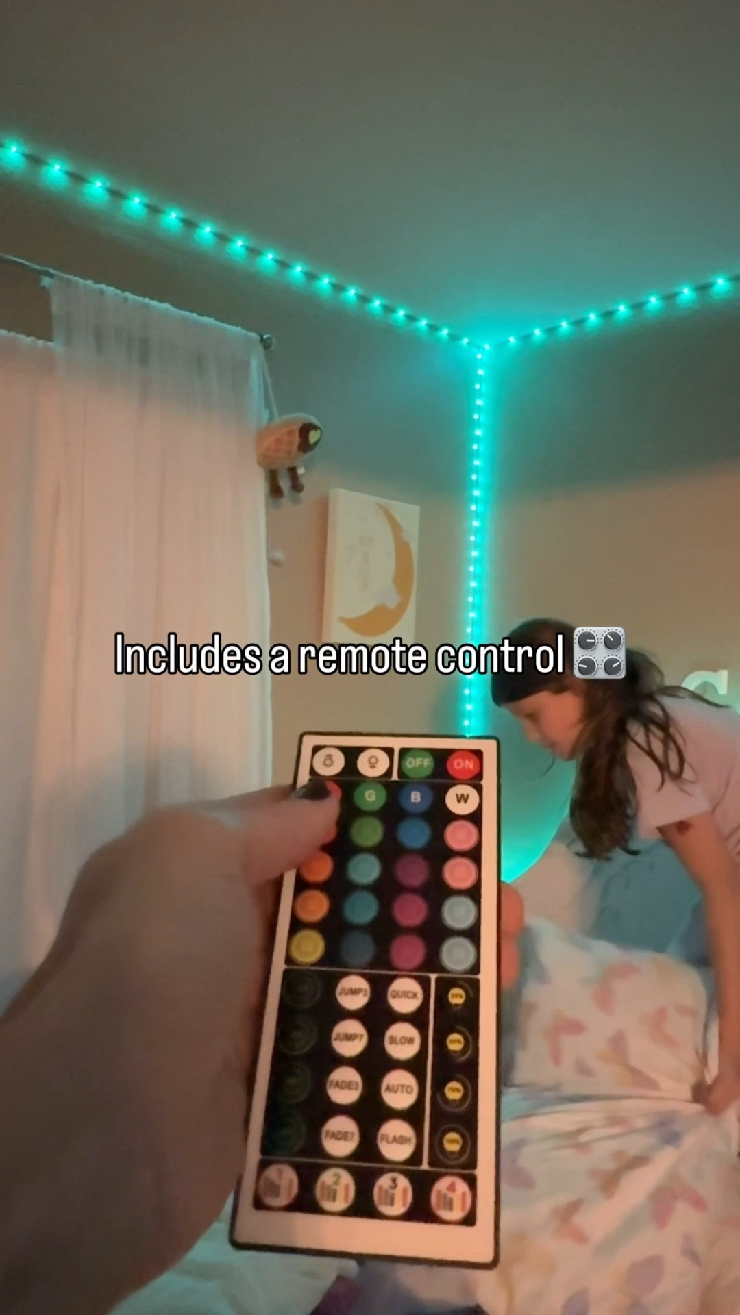 These LED lights transformed my 10 year old daughter’s room 😍😍 ONLY $10!!

#LTKmomlife #LTKKids #LTKHome