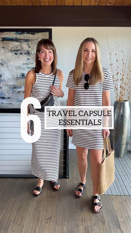 Do you have Spring/Summer travel plans! Let these 6 travel wardrobe capsule pieces from @splendidla take you away in style!✈️ We count on @splendidla for the coolest neutral style with fun details like stripes and crochet knits, plus the pretties summer dresses! Splendid has the softest fabrics and the most flattering fit! All of these pieces can easily be mixed and matched for travel or for every day stylish dressing! Be sure to use our code LSW20 for a 20% discount!
HOW TO SHOP:
- Comment “links” for outfit links sent to your inbox! 
- Click the link in our bio to shop from the @shop.ltk app or from lastseenwearing.com!
-Links will be in our stories!

Splendid, travel capsule wardrobe, travel outfits, neutral outfits, shorts, sundress, linen, striped dress, striped set, t shirt dress, white tank top, 

#LTKover40 #LTKtravel #LTKstyletip