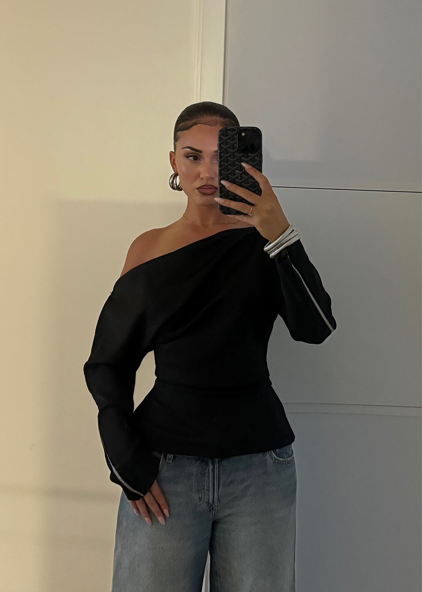 Asos exposed zip top 😍 I wear a size 8 ❤️‍🔥
