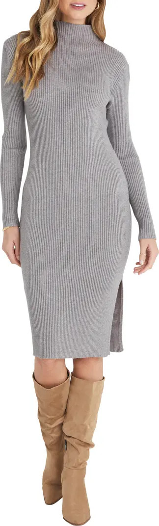 VICI Collection Mock Neck Long Sleeve Sweater Dress | Nordstrom | Nordstrom