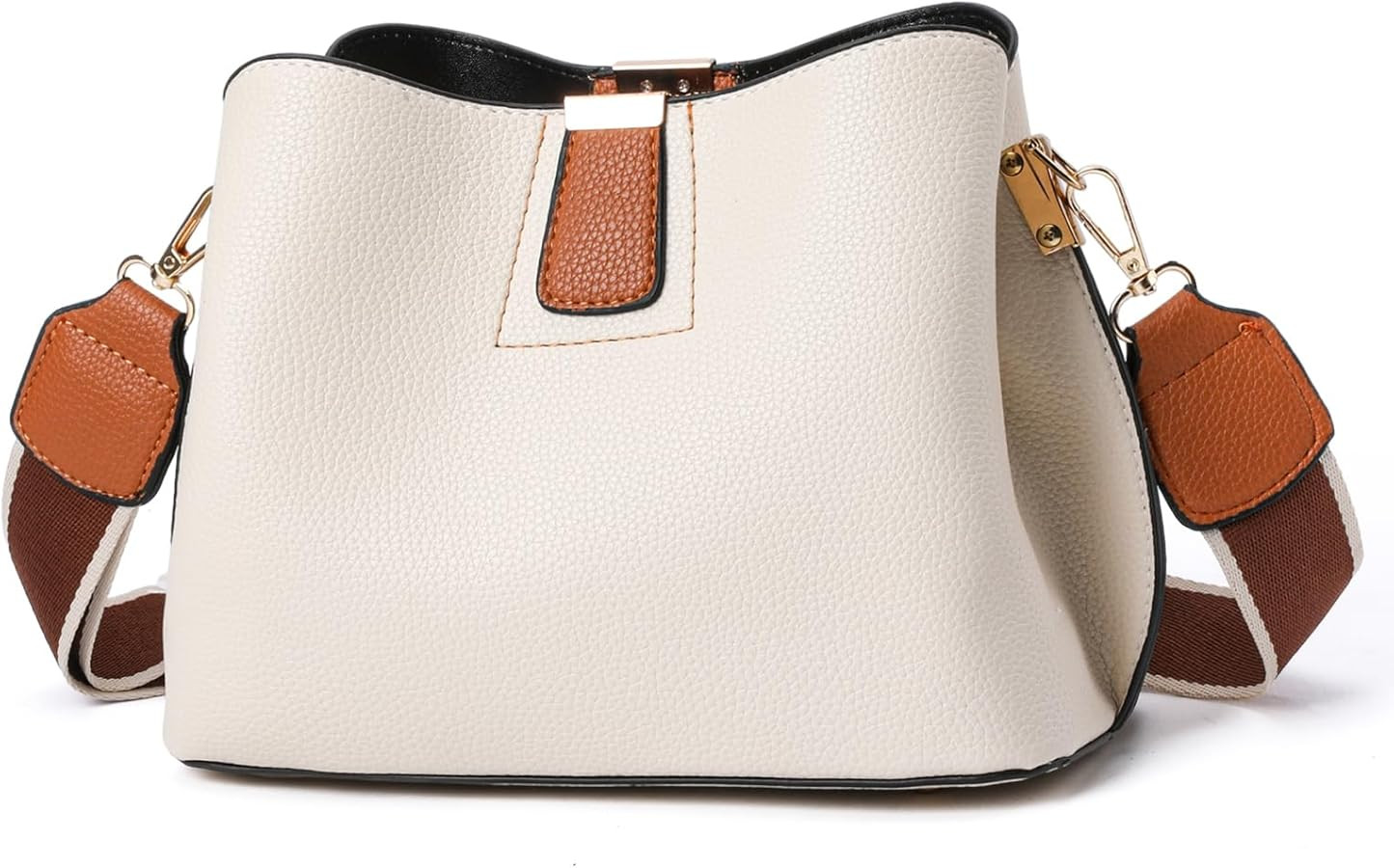 PINCNEL Purses for Women Leather Coss Body Purse Trendy Small Crossbody Bags with Adjustable Stra... | Amazon (US)