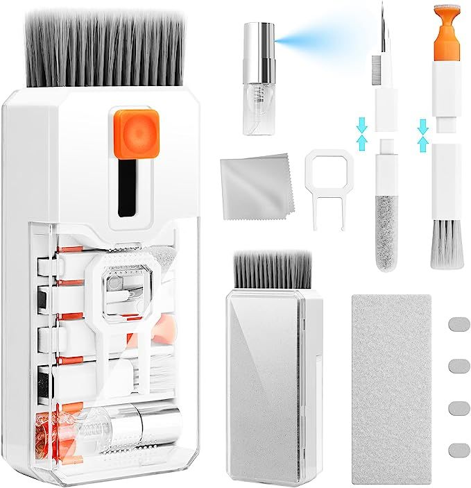 Keyboard Cleaning Kit Laptop Cleaner, 10-in-1 Computer Screen Cleaning Brush Tool, Multi-Function... | Amazon (US)