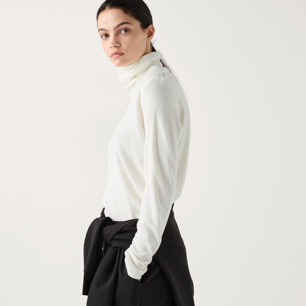 HEATTECH Fleece Turtleneck Long-Sleeve T-Shirt | UNIQLO (US)