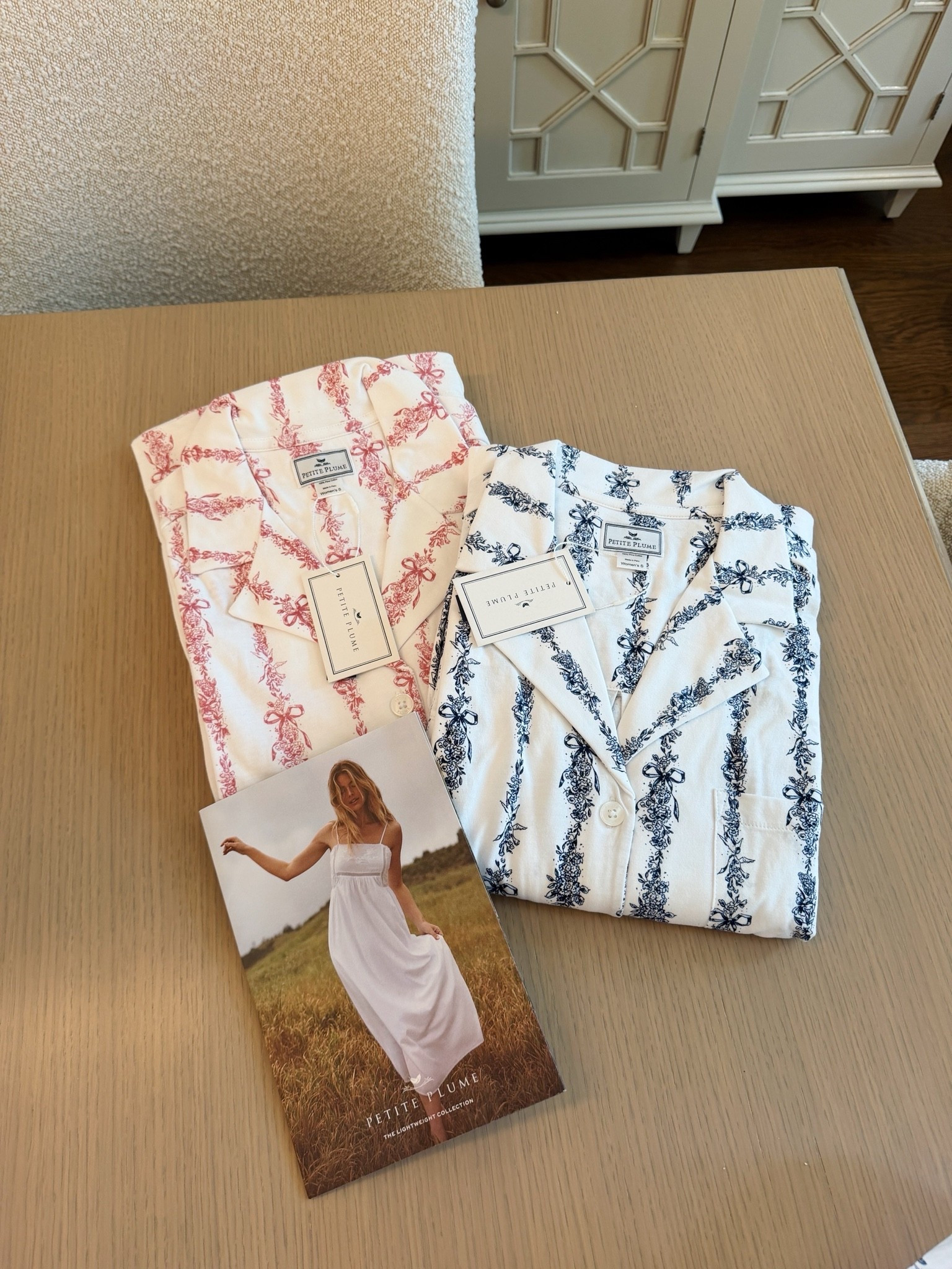 Cute floral pajama set!