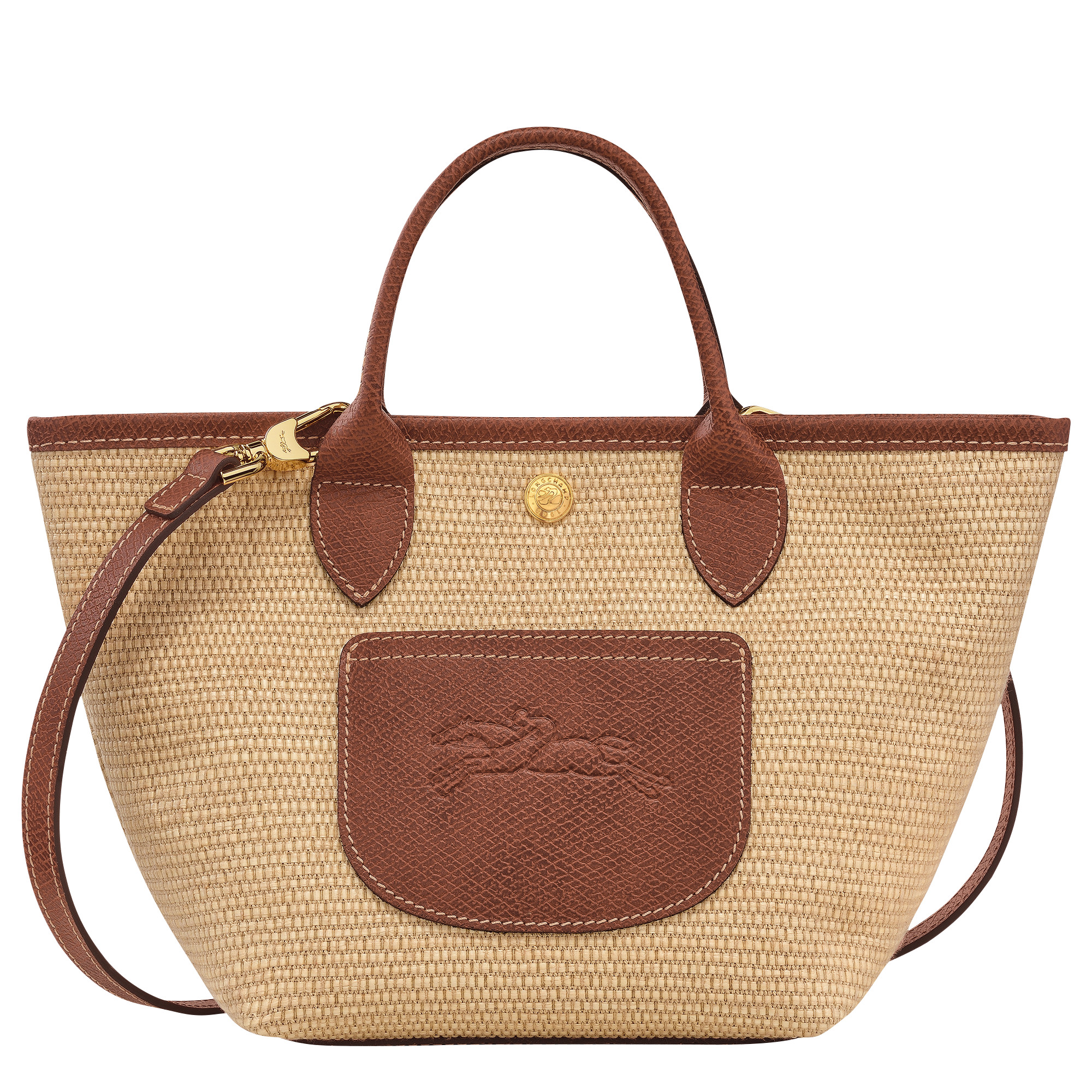 Le Pliage Collection XS Basket bag Brown - Canvas | Longchamp US | Longchamp