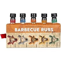 Thoughtfully Gifts, Barbecue Rubs To Go: Grill Edition Gift Set, Includes 5 Unique BBQ Rubs: Cajun,  | Amazon (US)