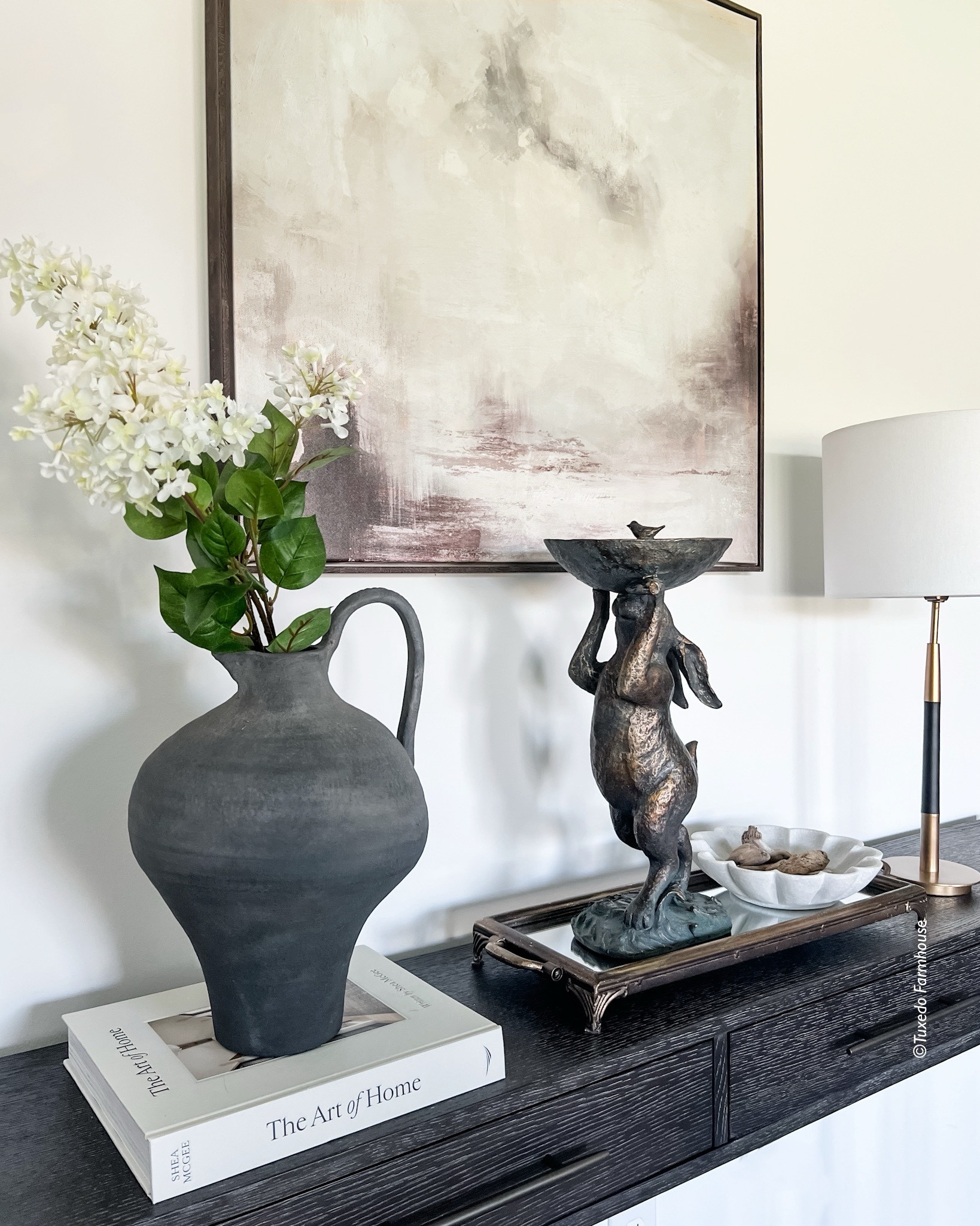 I love the shape of this pretty pitcher vase and the neutral dark gray! It’s on sale this weekend!

#LTKHome #LTKFindsUnder100 #LTKSaleAlert