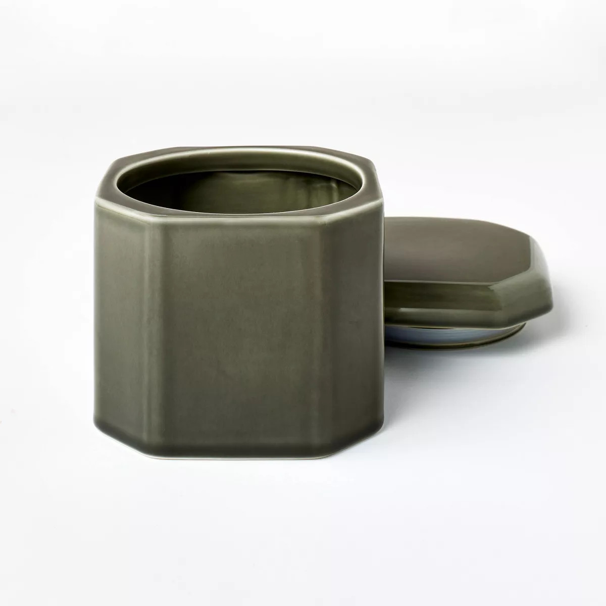 Ceramic Reactive Glaze Box Green - Threshold™ designed with Studio McGee | Target