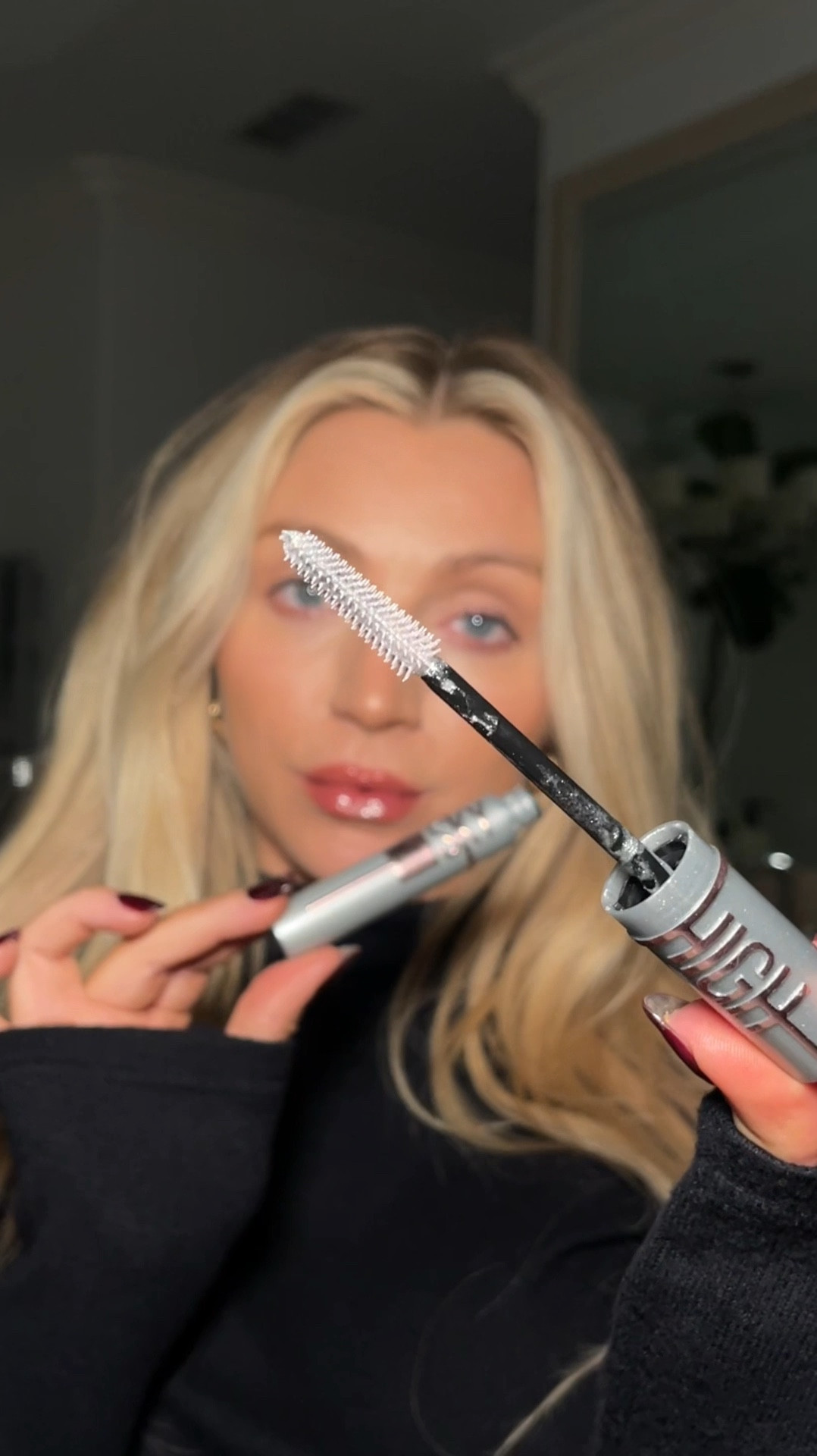 #ad Glitter mascara !!!!!! So fun !!! @maybelline @target #target #targetpartner #maybellinepartner 