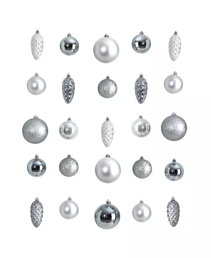 Holiday Christmas 23 Piece Lux Shatterproof Ornament Set | Macy's