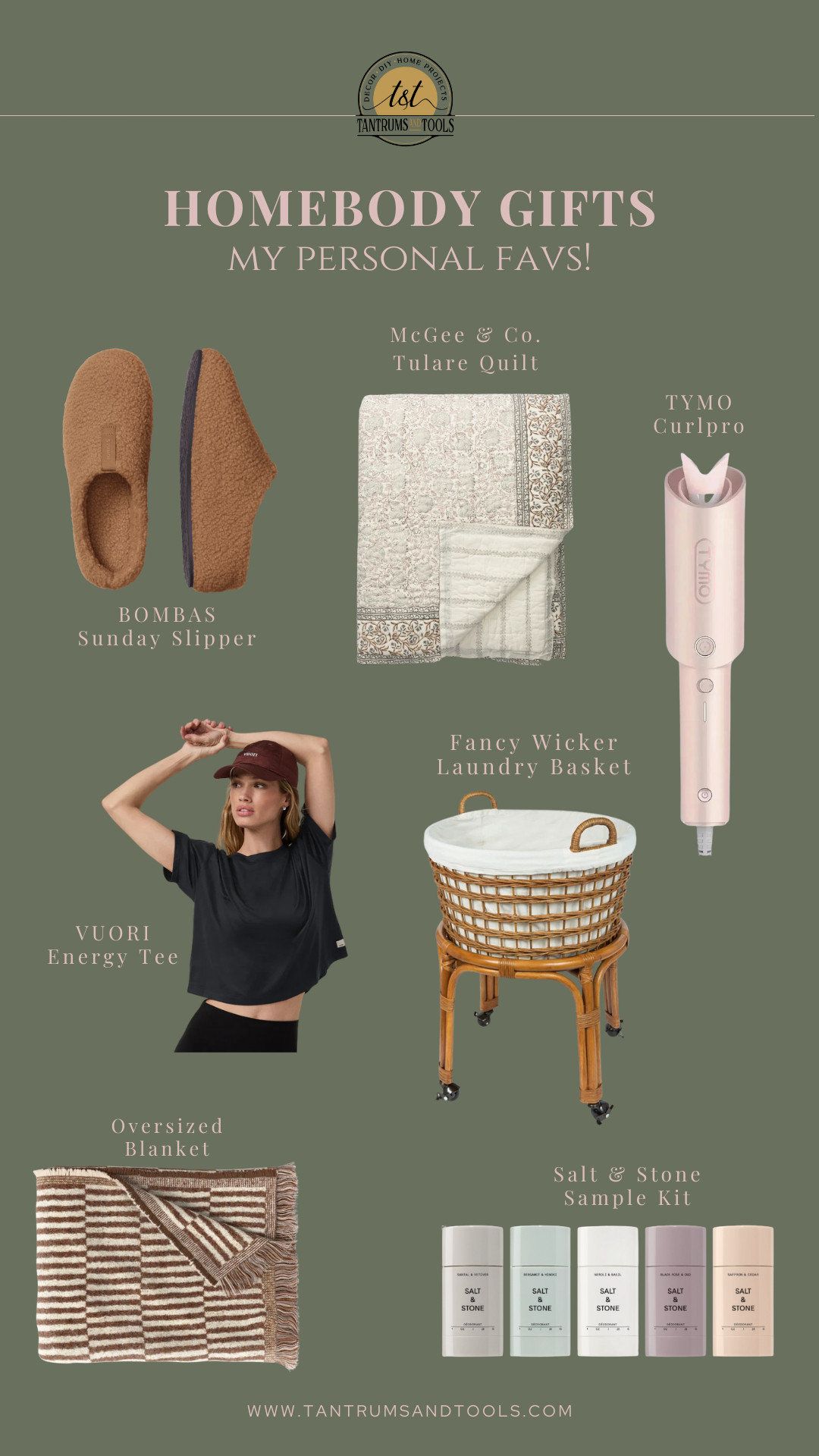 Gift guide for her! These are some of my personal favs as a homebody!

*The TYMO curler is currently 40% off! 
*Vuori runs big imo and I'm an XS in their tops. 
*Bombas slippers currently ON SALE at Dicks!
*Salt & Stone sampler is my go-to fav. The scents are all so good, why choose just one?! 

 #LTKGiftGuide #LTKHoliday #LTKSaleAlert