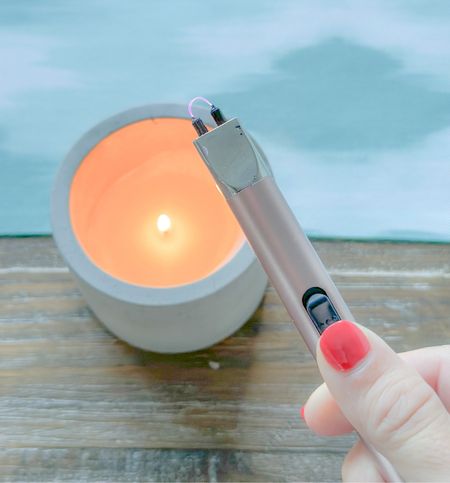 🕯️Fall means lots of candles! These arc lighters are fantastic. USB rechargeable and come in a ton of colors! And bc they are electric they are perfect for outside use. No more issues with the wind blowing it out. 

#arclighter #candles #fallcandles #fallhome #home #homegadgets

#LTKfamily #LTKhome #LTKparties