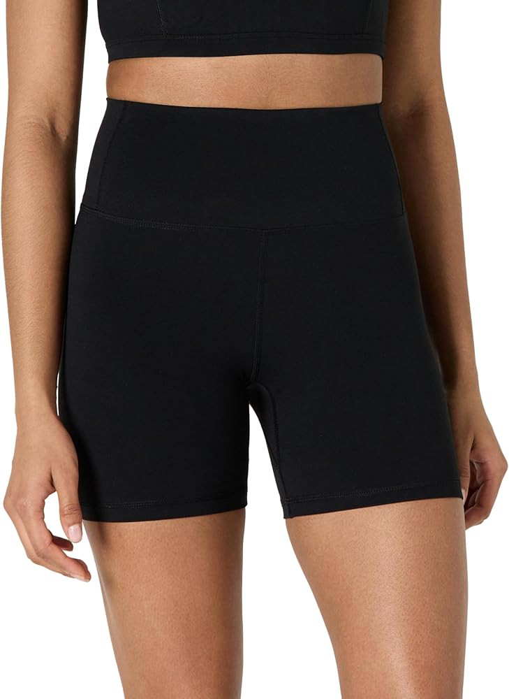 Amazon Essentials Women's Active FormFlex Buttery Soft High Waist Yoga Biker Shorts | Amazon (US)