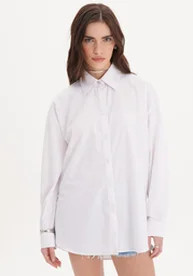 Camisa Branco My Favorite Things Alongada | ZZ Mall (BR)