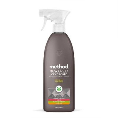 Method Lemongrass Cleaning Products Kitchen Degreaser Spray Bottle - 28 fl oz | Target