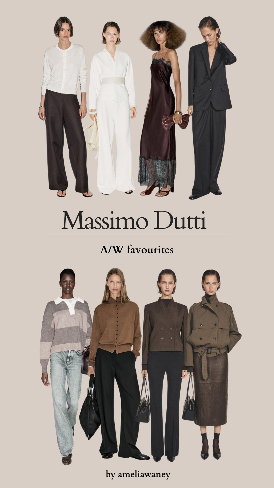 Massimo Dutti A/W favourites

Autumn, transitional pieces, polo collar sweater, knit cardigan, palazzo trousers, satin dress, camisole top, short trench coat, blazer, silk skirt #LTKUK #LTKautumn 

 #LTKStyleTip